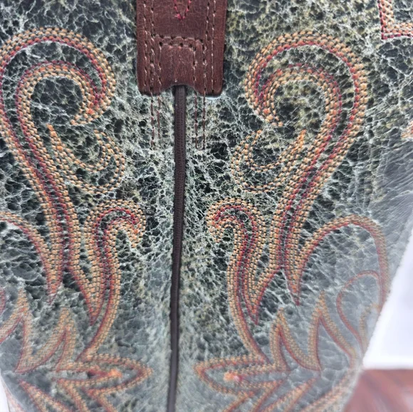Ariat Womens Legend Piney Woods Western Cowgirl Boots Turquoise 8.5 B Concert - Picture 7 of 10